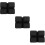 3 Pcs Bench Press Assistant Home Abdominal loss Exerciser Black 6