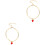 2 Pack Anklet For Women Decorative Bracelets Adjustable Heart Chain 3