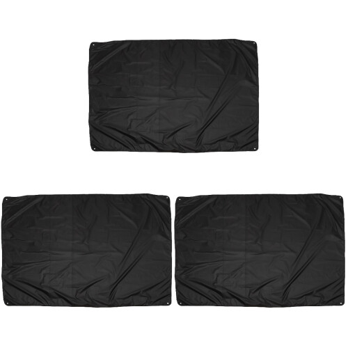 3pcs Set Drum Dust Cover Polyester Keyboard Cover Towel 1