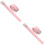 2Pairs Adjustable Pink Bike Basket Straps for Front Handlebar 7