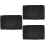 3pcs Set Drum Dust Cover Polyester Keyboard Cover Towel 4