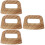4 Pack Pot Cap Lids Accessories For Cover Bakelite Handle 8