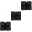 3 Pcs Bench Press Assistant Home Abdominal loss Exerciser Black 4