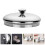 2Pcs Practical Stainless Steel Cup Covers Silver Drink Lid with Handle 11
