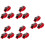 15 Pcs Tie Binder Outdoor Plastic 2