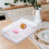 10Pcs White Clear Cake Boxes Portable Bakery Containers for Cupcakes 9