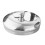 2Pcs Practical Stainless Steel Cup Covers Silver Drink Lid with Handle 2