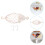 3Sets Beige Cotton Rope Hanging Fruit Organizer for Kitchen Use 8
