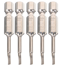 3Sets Shock-Resistant Steel Triangle Screwdriver Bits for Home Tools