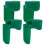 8Pcs Green Silicone Clarinet Rest Cushions Thumb Support Pads 3