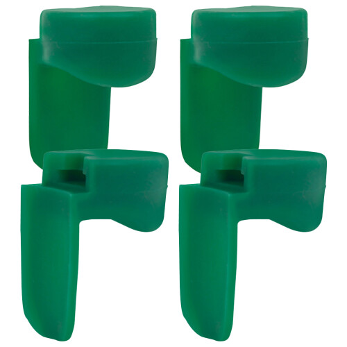 8Pcs Green Silicone Clarinet Rest Cushions Thumb Support Pads 2
