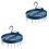 Raindrops  2 Count Rack Underwear Round Folding Drying Clothespin Baby 3