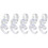 5 Rolls Thermal Self Adhesive Blank Express Labels 9