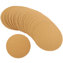 120 Pcs Round Drawing Paper Cardboard Writing Paper Wood Pulp