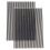 8 Pcs Plastic Embossing Folder 6 X 4 Inch 3D Vertical Stripes 2