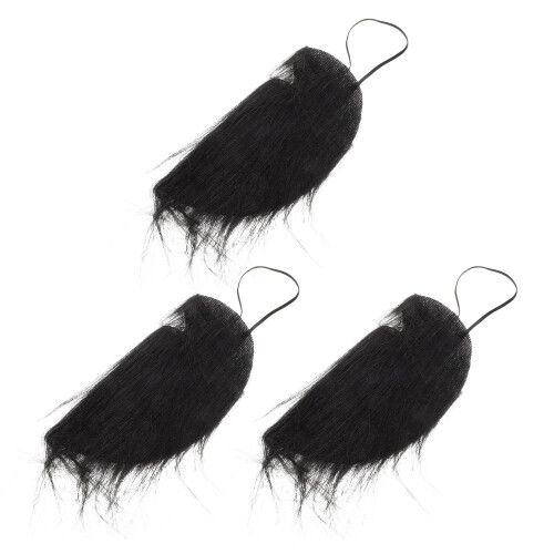 12 Pcs Realistic Fake Beard With Elastic Strap For Men