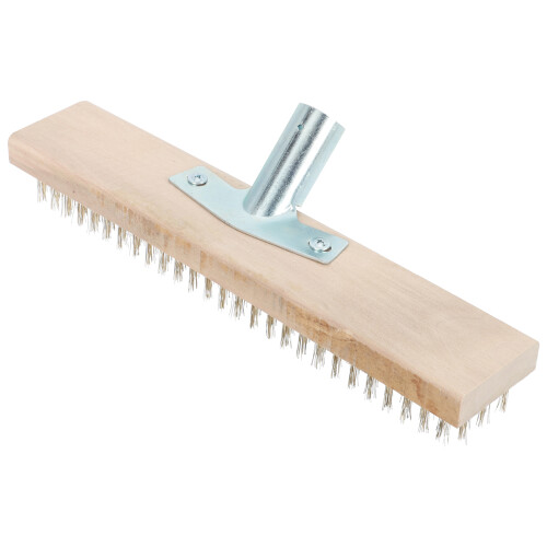 2 Pcs Moss Brush For Garden Weed Cleaning With Replacement Head