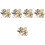 5 Sets Rotatable Buckle D Rings for Backpack Purse 4