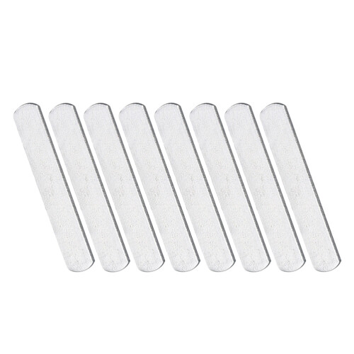 16Pcs Flat Steel Weight Plates for Running and Strength Training
