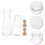 2 Pack Propagation Vases For Plants Desktop Glass Planter Hydroponics 8
