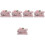 Raindrops 5 Pcs Hole Puncher Hand-Held Punching Machine Office 6