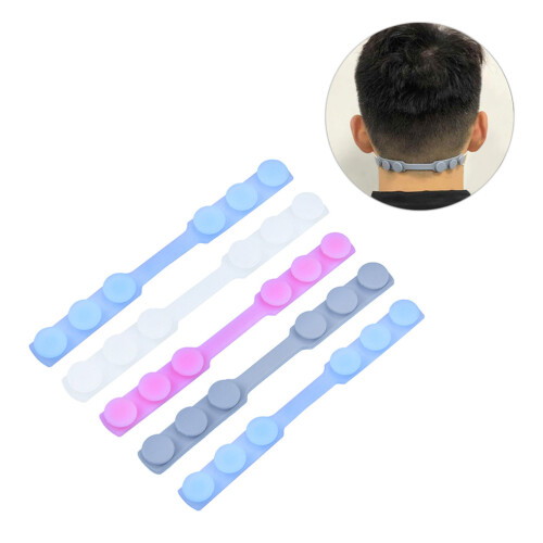16Pcs Silicone Mask Extension Hook Reusable Ear Protective Buckle
