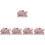 Raindrops 5 Pcs Hole Puncher Hand-Held Punching Machine Office 7