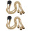 2Pcs Hemp Rope Pendant Light Cord Lamp Socket Copper Iron for Lighting 7