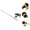 3 Pcs Stainless Steel Cello Tail Post Support Rod Assorted Color 8