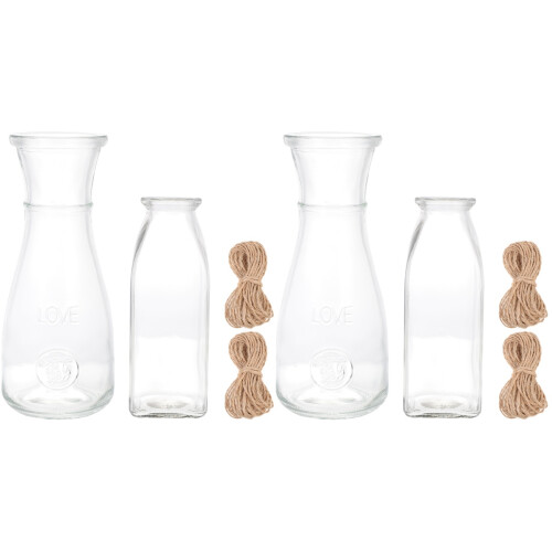 2 Pack Propagation Vases For Plants Desktop Glass Planter Hydroponics 1