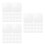 450Pcs Strong Transparent Double Sided Removable Mounting Tape 4