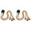 2Pcs Hemp Rope Pendant Light Cord Lamp Socket Copper Iron for Lighting 4