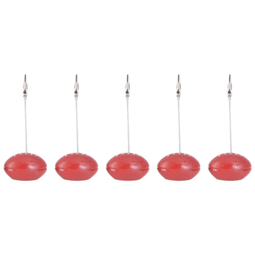 10Pièces Clips Photo Solide Design Ball Sports 1