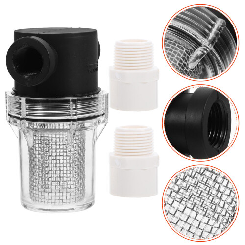 2Pcs Water Filter for Hard Water Garden Irrigation Compact and Durable 2