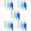 30Pcs Small Lens Sticks Plastic Contacts Lens Applicators 8
