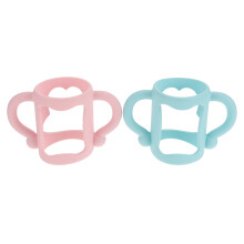 4 Pcs Silicone Baby Bottle Handles For Newborn Feeding Bottles