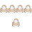5St Transparante Acryl Eyeshadow Stamper Voor Make-Up Druktool Compact 5