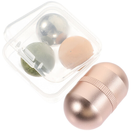 4 Sets Volcanic Stone Ball Roller Oil Absorption 2