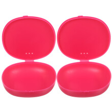 10 Pcs Silicone Storage Box Portable Holder Case