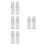 8 Pcs 80ml Powder Spray Bottle For Barbershop Empty Container 9