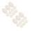 20Pcs White Plastic Sink Drain Strainer Basket for Home Kitchen Use 7