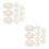 20Pcs White Plastic Sink Drain Strainer Basket for Home Kitchen Use 4