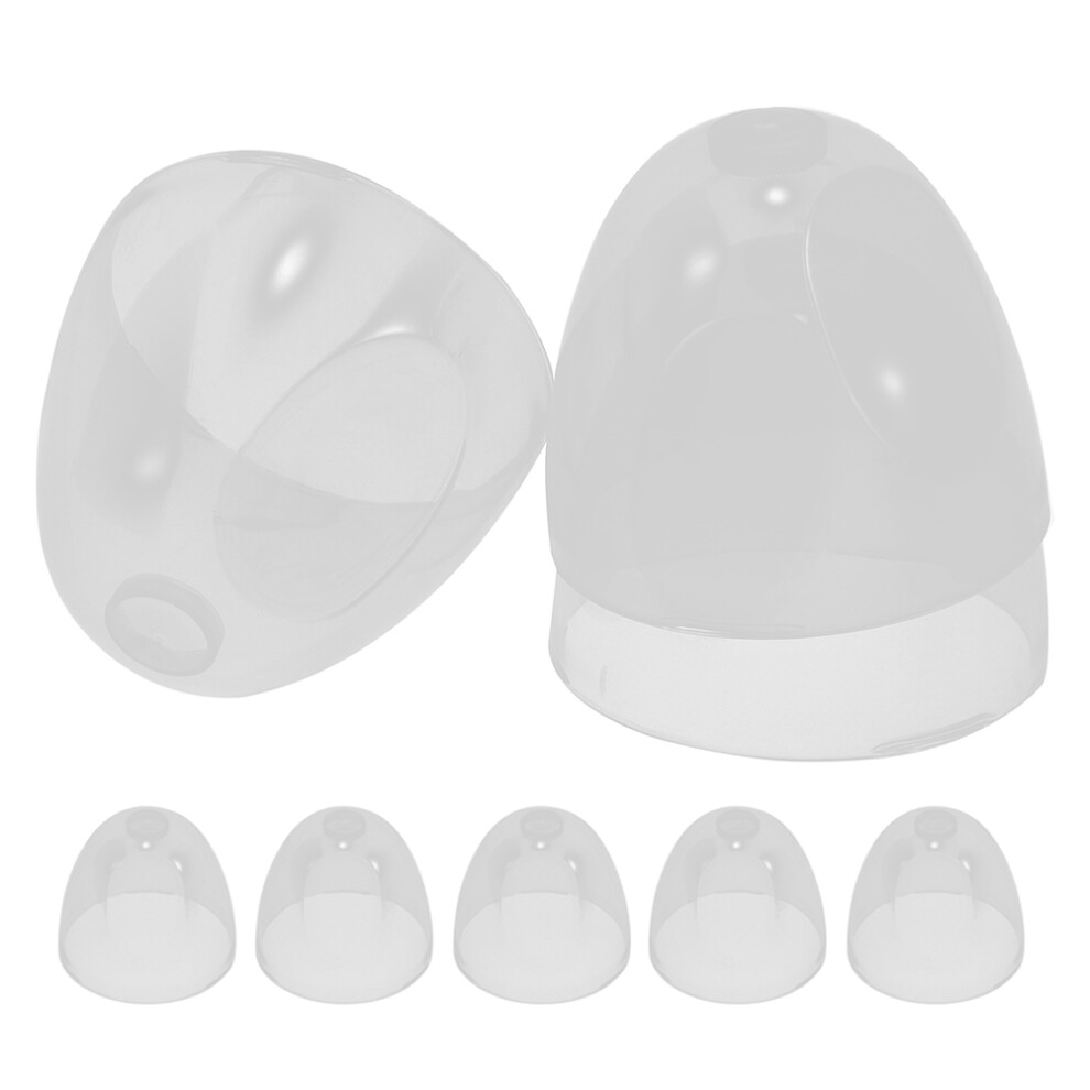 32Pcs Universal Transparent Baby Bottle Replacement Caps Totority