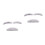2 Sets Fake Beard Eyebrow Decor For Stage And Halloween 7