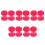 10 Pcs Silicone Storage Box Portable Holder Case 5