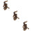 3 Pcs Ornament Simulation Static Solid Wildlife Model Toy 9