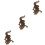 3 Pcs Ornament Simulation Static Solid Wildlife Model Toy 5