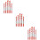 15 Pcs Twist Triangular Drill Steel Alloy Metal Masonry 9