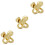 3 Pairs 12 Chain Buckle Quick Release Buckle Scooter 5