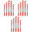15 Pcs Twist Triangular Drill Steel Alloy Metal Masonry 3